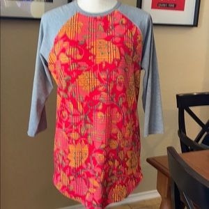 Lularoe baseball tshirt size small